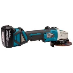 Makita DGA519RTJ 18 V Haakse Slijper 125 Mm X-LOCK -Professionele Gereedschapswinkel DGA519RTJ C7L0