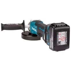 Makita DGA519RTJ 18 V Haakse Slijper 125 Mm X-LOCK -Professionele Gereedschapswinkel DGA519RTJ C8L0