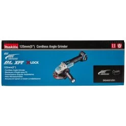 Makita DGA521ZX1 18 V Haakse Slijper 125 Mm X-LOCK -Professionele Gereedschapswinkel DGA521ZX1 C1N1
