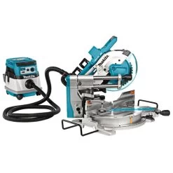 Makita DLS111PT2U 2x18 V Radiaal Afkortzaag 260 Mm -Professionele Gereedschapswinkel DLS111PT2U B1LG