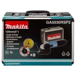 Makita GA5030RSP2 230 V Haakse Slijper 125 Mm -Professionele Gereedschapswinkel GA5030RSP2 A1C1