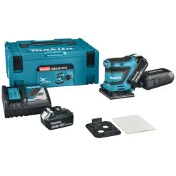 Makita DBO481RTJ 18 V Handpalm Vlakschuurmachine -Professionele Gereedschapswinkel dbo481rtj c1l0 s100