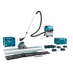 Makita DK0195G201 40 V Max AWS Combiset Voor (inval)zagen En Stofzuigen