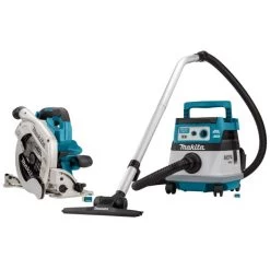 Makita DLX2390UX1 2x18 V AWS Combiset Voor Zagen (235mm) En Stofzuigen